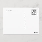Postkarte für klassische Illustration (Rückseite)
