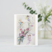 Postkarte für klassische Illustration (Stehend Vorderseite)