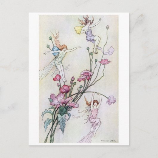 Postkarte für klassische Illustration (Vorderseite)