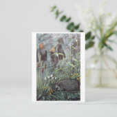 Postkarte für klassische Illustration (Stehend Vorderseite)