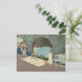 Postkarte für klassische Illustration (Stehend Vorderseite)