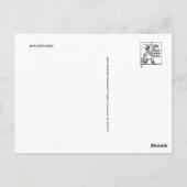 Postkarte für klassische Illustration (Rückseite)