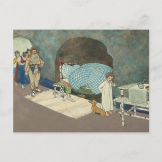 Postkarte für klassische Illustration