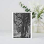 Postkarte für klassische Illustration (Stehend Vorderseite)