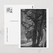 Postkarte für klassische Illustration (Vorne/Hinten)