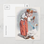 Postkarte für klassische Illustration (Vorne/Hinten)