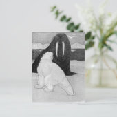 Postkarte für klassische Illustration (Stehend Vorderseite)