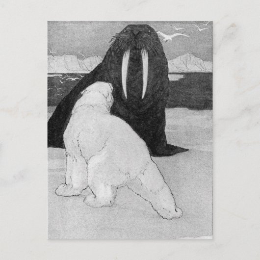 Postkarte für klassische Illustration (Vorderseite)