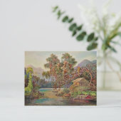 Postkarte für klassische Illustration (Stehend Vorderseite)