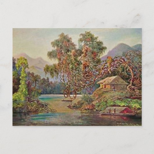 Postkarte für klassische Illustration (Vorderseite)