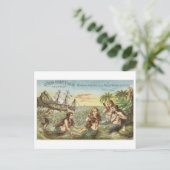 Postkarte für klassische Illustration (Stehend Vorderseite)