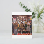 Postkarte für klassische Illustration (Stehend Vorderseite)