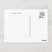 Postkarte für klassische Illustration (Rückseite)