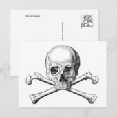 Postkarte für klassische Illustration (Vorne/Hinten)