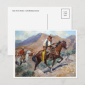 Postkarte für klassische Illustration (Vorne/Hinten)