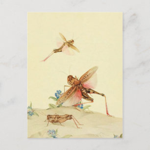 Postkarte für klassische Illustration
