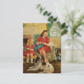 Postkarte für klassische Illustration (Stehend Vorderseite)