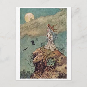 Postkarte für klassische Illustration