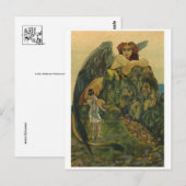 Postkarte für klassische Illustration (Vorne/Hinten)
