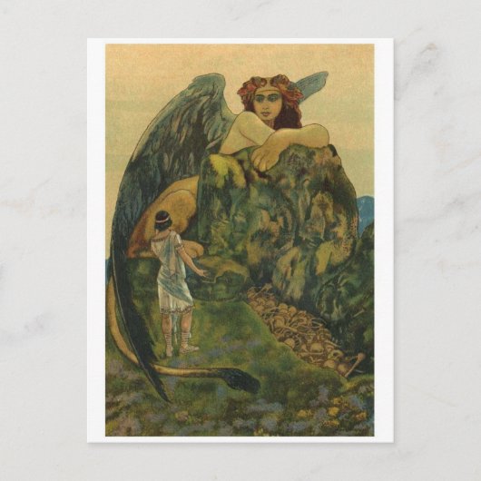 Postkarte für klassische Illustration (Vorderseite)
