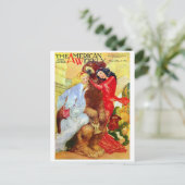 Postkarte für klassische Illustration (Stehend Vorderseite)