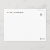 Postkarte für klassische Illustration (Rückseite)