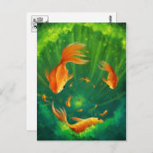 Postkarte für klassische Illustration (Vorne/Hinten)