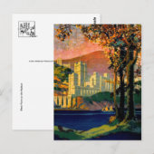 Postkarte für klassische Illustration (Vorne/Hinten)