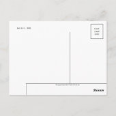 Postkarte für klassische Illustration (Rückseite)