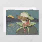 Postkarte für klassische Illustration (Vorne/Hinten)