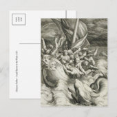 Postkarte für klassische Illustrationen (Vorne/Hinten)