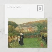 Postkarte für klassische Malerei (Vorne/Hinten)