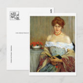 Postkarte für klassische Malerei (Vorne/Hinten)