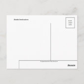 Postkarte für klassische Malerei (Rückseite)