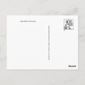 Postkarte für klassische Malerei (Rückseite)