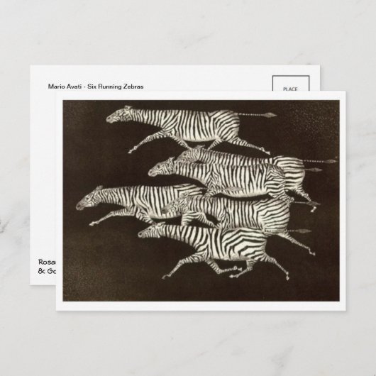 Postkarte für klassische Malerei (Vorne/Hinten)