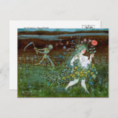 Postkarte für klassische Malerei (Vorne/Hinten)