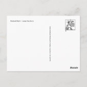 Postkarte für klassische Malerei (Rückseite)