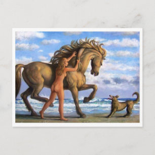 Postkarte für klassische Malerei