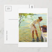 Postkarte für klassische Malerei (Vorne/Hinten)