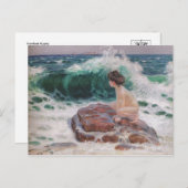 Postkarte für klassische Malerei (Vorne/Hinten)