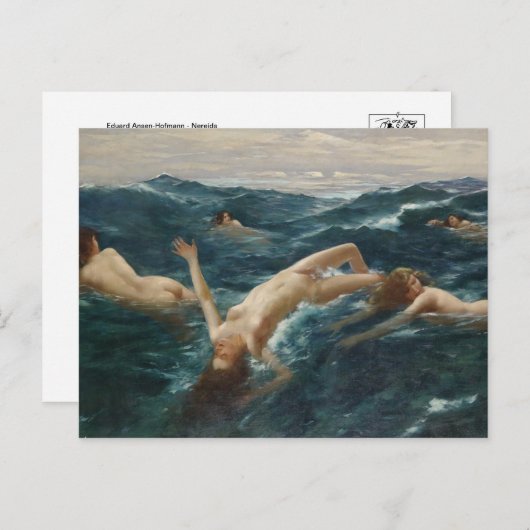 Postkarte für klassische Malerei (Vorne/Hinten)