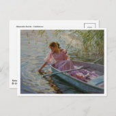 Postkarte für klassische Malerei (Vorne/Hinten)