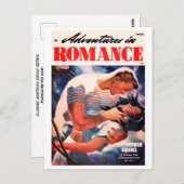 Postkarte für klassisches Comic (Vorne/Hinten)