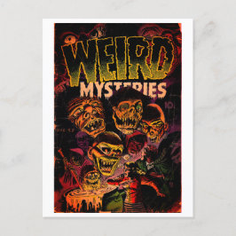 Postkarte für klassisches Comic