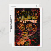 Postkarte für klassisches Comic (Vorne/Hinten)