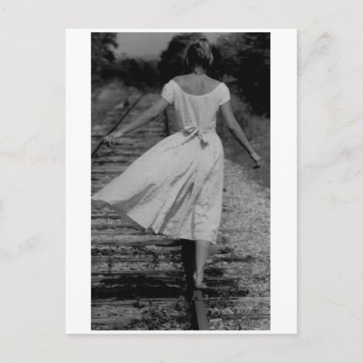 Postkarte für klassisches Foto (Vorderseite)