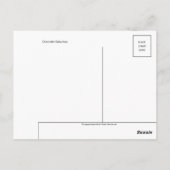 Postkarte für klassisches Foto (Rückseite)