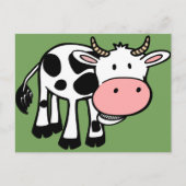 Postkarte für Kuh (Vorderseite)