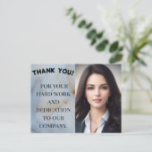 Postkarte für kundenspezifische Shining Star Mitar (Stehend Vorderseite)